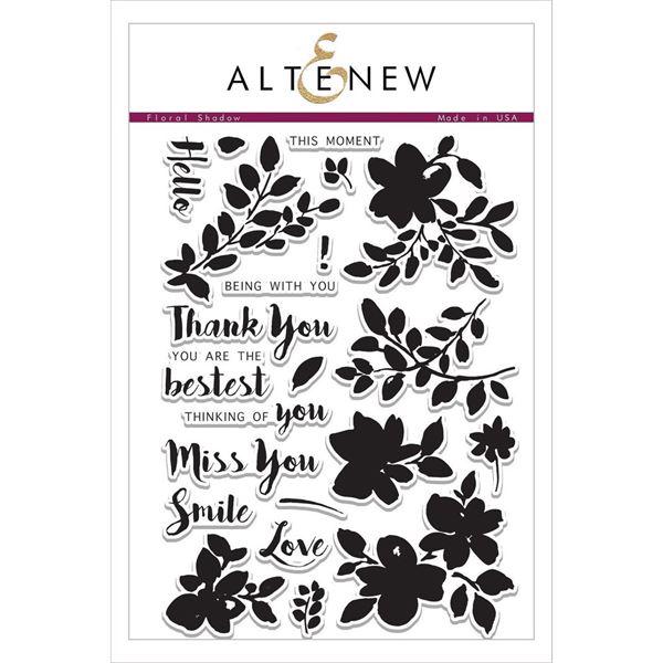 Altenew Clear Stamp Set - Floral Shadow