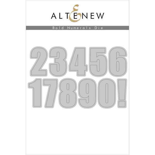 Altenew DIE Set - Bold Numerals