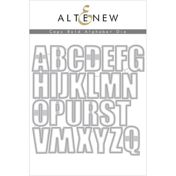 Altenew DIE Set - Bold Alphabet CAPS