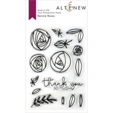 Altenew Clear Stamp Set - Rennie Roses