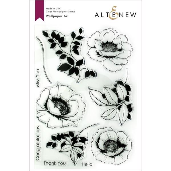 Altenew Clear Stamp Set - Wallpaper Art