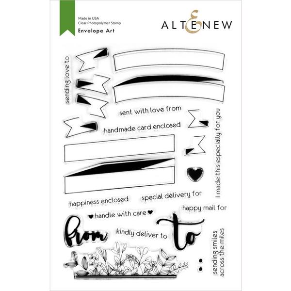 Altenew Clear Stamp Set - Envelope Art