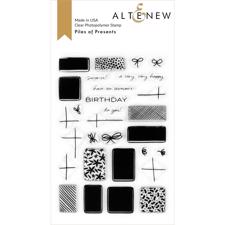 Altenew Clear Stamp Set - Piles of Presents