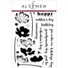 Altenew Clear Stamp Set - Stunning Cosmos