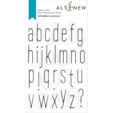 Altenew Clear Stamp Set - Tall Alpha Lowercase