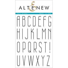 Altenew Clear Stamp Set - Tall Alpha Uppercase