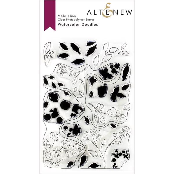 Altenew Clear Stamp Set - Watercolor Doodles