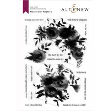 Altenew Clear Stamp Set -  Watercolor Halftone
