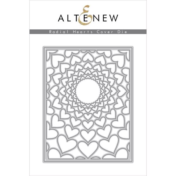 Altenew DIE - Radial Hearts Cover (die)