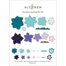 Altenew DIE Set - Succulent Layering