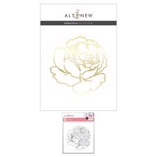 Altenew HOT Foil Plate - Gilded Rose (Bundle w. Stencil)