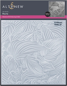 Altenew Embossing Folder & Stencil - Hosta 3D (bundle)