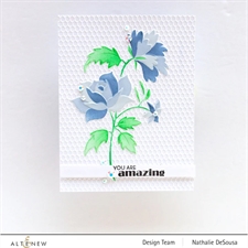 Altenew Embossing Folder & Stencil - Vintage Lace 3D (bundle)