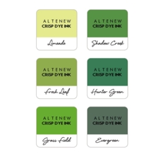 Altenew Dye Ink Cubes - Zesty Limes (6 pcs)