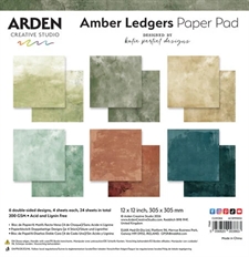 Arden Creative Studio - Amber Ledgers / Paper Pad SOLIDS 12x12"