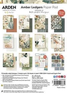Arden Creative Studio - Amber Ledgers / Paper Pad 6x8"