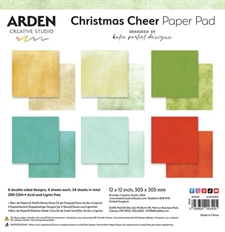 Arden Creative Studio - Christmas Cheer / Paper Pad SOLIDS 12x12"