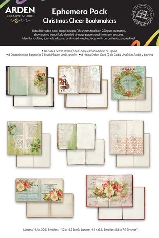 Arden Creative Studio - Christmas Cheer / Bookmakers Ephemera Pack
