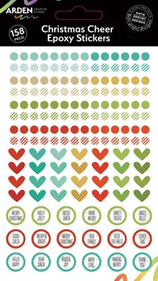 Arden Creative Studio - Christmas Cheer / Epoxy Stickers