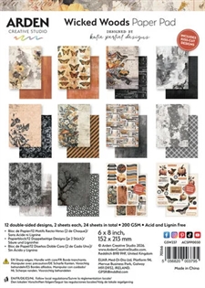 Arden Creative Studio -Wicked Woods / Paper Pad 6x8"
