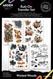 Arden Creative Studio - Wicked Woods / Rub-On Transfers