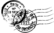 Artemio Wood Mounted Stamp - Paris Stamps