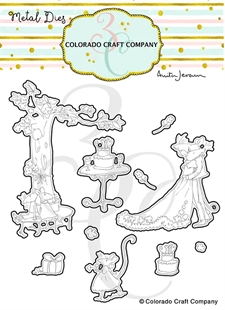 Colorado Crafts Company Clear Stamp - Happily Ever After BUNDLE