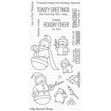 My Favourite Things Stamp Set -  Toasty Greetings