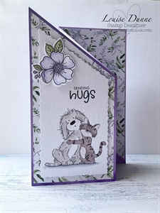 CraftAddictionUK Clear Stamp Set A5 - Ruffles and Crumpet (hund og kat)