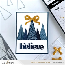 Altenew Press Plate - Festive Triangles