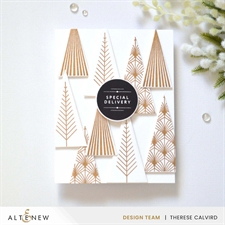 Altenew Press Plate - Festive Triangles