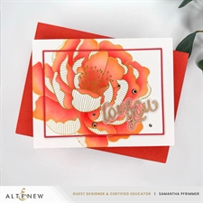 Altenew Press Plate & Stencil - Magical Peony (bundle)