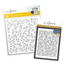 Altenew Press Plate & Stencil - Modern Leaf (bundle)