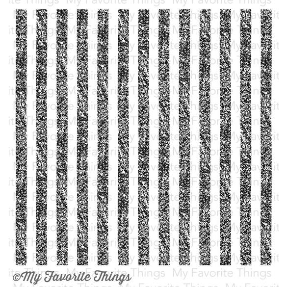 My Favorite Things Background Cling Stamp - Distressed Stripes