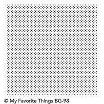 My Favorite Things Background Cling Stamp - Itsy Bitsy Polka Dots