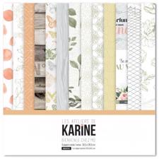 Les Ateliers de Karine Paper Collection 12x12" - Bienvenue Chez Moi
