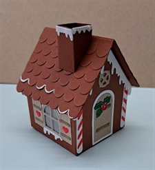 By Lene Die - Gingerbread House 3D