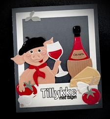 By Lene Die - Wine and Cheese