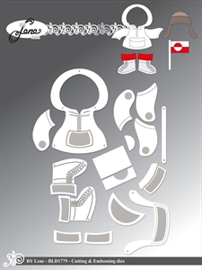 By Lene Die - Accessories for #BLD1778 (Polar Bear)