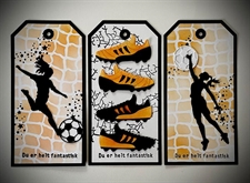 By Lene Die - Football Shoe