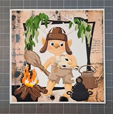 By Lene Die - Accessories for Trolls #BLD1816 (camp fire)