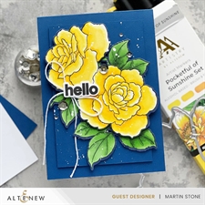 Altenew Build-a-Garden Stamp, Stencil & Die Set - Rose Reverie (bundle)