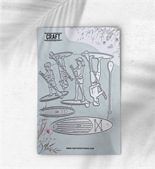 CraftAddictionUK Die - Paddle Away