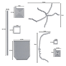Vaessen Creative Die Set - Action