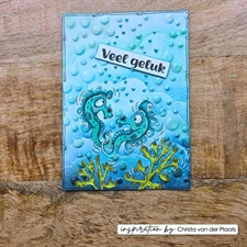 Vaessen Creative 3D Embossing Folder - Bubbles