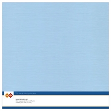 CardDeco Linen Cardstock 240 g 12x12" - Soft Blue (10ark)