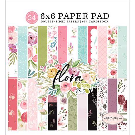 Carta Bella Paper Pad 6x6" - Flora no. 3