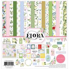 Carta Bella Scrapbook Paper Collection Kit 12x12" - Flora no. 4