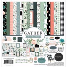 Carta Bella Scrapbook Paper Collection Kit 12x12" - Gather at Home