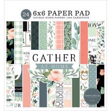Carta Bella Paper Pad 6x6" - Gather at Home